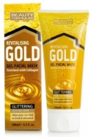 Mască pentru față Beauty Formulas Gold Revitalising 100ml