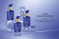 Emulsie pentru față Guerlain Super Aqua Emulsion Iniversal 50ml