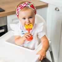 Игрушка-прорезыватель BabyOno Juicy Orange (0499/01)  фото №3 — интернет-магазин Desire.md