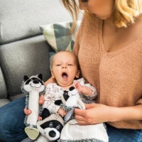 Jucărie cu sunătoare BabyOno Racoon Rocky (0746)  imaginea #4 — magazin online Desire.md