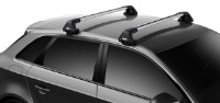 Багажник на рейлинги Thule WingBar Edge + Edge Clamp 7205 + Adapter 186