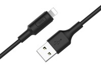 USB Кабель Hoco X25 Soarer lightning Black