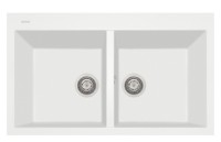 Кухонная мойка Plados Elegance AM8620 NS N1 Pure White