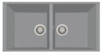 Кухонная мойка Plados Elegance AM8620ST NS N4 Urban Grey