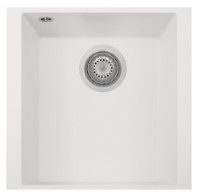 Кухонная мойка Plados One ON4110ST NS N1 Pure White