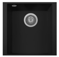 Кухонная мойка Plados One ON4110ST NS N6 Deep Black