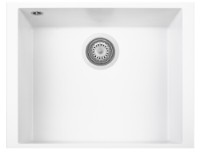 Кухонная мойка Plados One ON5610ST NS N1 Pure White