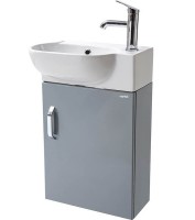 Шкаф с умывальником Martat Pera 45 Grey (13233)