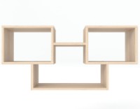 Raft de perete Fabrik Home Small 5 Stejar Sonoma imaginea #1 — magazin online Desire.md