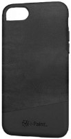 Чехол I-Paint Leather Case Iphone 7/8 Black (171001)