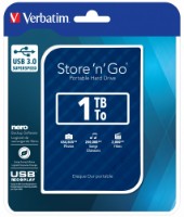 Hard disk extern Verbatim Store 'n' Go 1Tb Blue (53200)