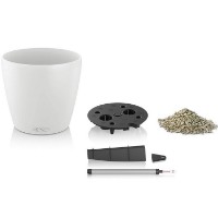 Ghiveci Lechuza Classico Color 35 White imaginea #2 — magazin online Desire.md