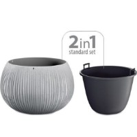 Цветочный горшок Prosperplast Beton Bowl DKB290-422U фото №2 — интернет-магазин Desire.md