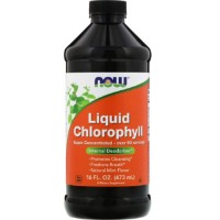 Supliment alimentar NOW Chlorophyll Liquid 473ml