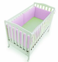 Protectie laterala pentru patut Italbaby (225.9998-1) Pink