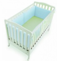 Protectie laterala pentru patut Italbaby (225.9998-2) Blue