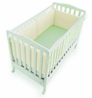 Protectie laterala pentru patut Italbaby (225.9998-6) Beige