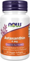 Антиоксидант NOW Astaxanthin 4mg 60cap