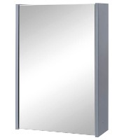 Шкаф с зеркалом Martat Pera 45cm Grey (13356)