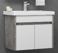 Шкаф с умывальником Orka Aydos 65 Silver (02375)