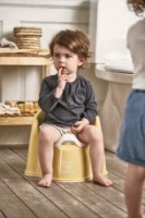 Oala-scaunel BabyBjorn Potty Chair Powder Yellow (055266A)
