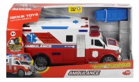 Mașină Dickie Ambulance Light&Sound 33cm (3308381)