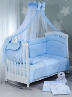 Copertină pentru pătuț Italbaby Polvere di Stelle Blue (800.0005-2)