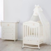 Copertină pentru pătuț Italbaby Sweet Angels White (800.0081-5)