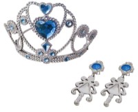Набор детской бижутерии Eddy Toys Tiara and Earrings Set Blue (ED04851-A)