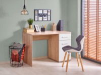 Письменный стол Halmar Lima B1 Дуб Сонома/Белый фото №2 — интернет-магазин Desire.md