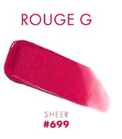Ruj de buze Guerlain Rouge G Sheer Shine Lipstick 699