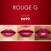 Ruj de buze Guerlain Rouge G Sheer Shine Lipstick 699