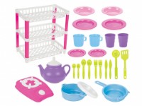 Seturi de veselă pentru păpuși Pilsan Sedolous Ketchen Set (03-337)