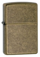 Зажигалка Zippo 201FB Antique Brass фото №1 — интернет-магазин Desire.md