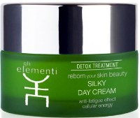 Cremă pentru față Gli Elementi Detox Treatment Silky Day Cream Anti-Fatigue Effect 50ml