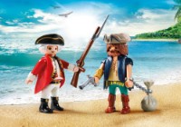 Figura Eroului Playmobil Pirate and Soldier (9446)