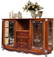 Витрина КМК Баккара 2Д3Я Орех Эко (0441.1)