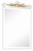 Зеркало для ванной КМК Искушение Белый/Золото (0459.6)