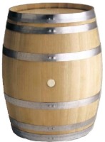 Butoi de vin Agro Classic "Barrik" Galvanized Hoops Oak Sheet Piling 225L