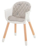 Стульчик для кормления Kinderkraft Sienna (KKKSIENGRY0000) Gray фото №3 — интернет-магазин Desire.md
