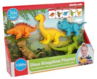 Фигурки животных Kiddieland Dino Kingdom Playset (053316) 