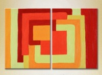 Pictură ArtPoster Abstract Bright squares (2229409) imaginea #1 — magazin online Desire.md