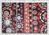 Картина ArtPoster Abstract figures Burgundy/Red (3499062)