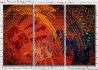 Картина ArtPoster Abstract illustration in Dark Red tones (3499072)