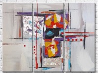 Картина ArtPoster Abstract illustration on a Gray background (3499073)