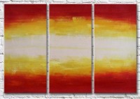 Картина ArtPoster Abstract illustration Yellow/Red (3499052)