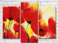 Картина ArtPoster Abstraction from poppies (3572530)