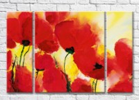 Картина ArtPoster Abstraction from Red poppies (3572544)