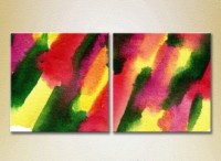 Pictură ArtPoster Abstraction Yellow/Green (2229323) imaginea #1 — magazin online Desire.md