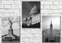 Картина ArtPoster American landmarks (500003)
